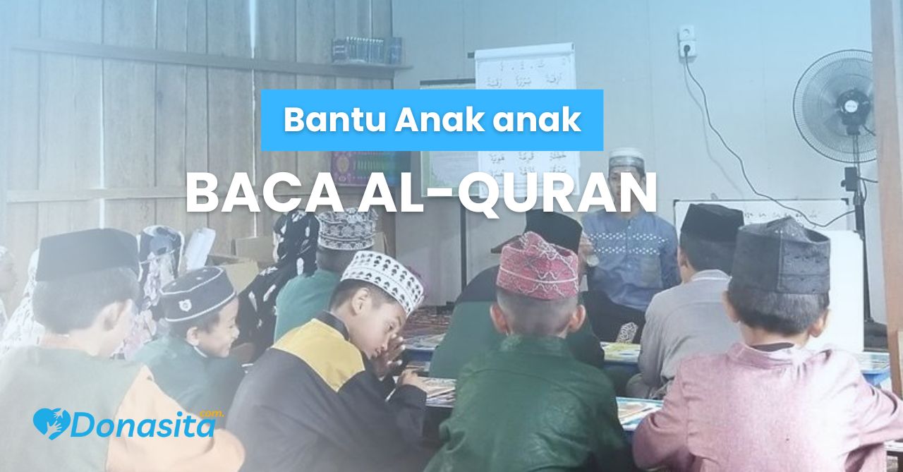 Bantu Anak anak baca Al-quran